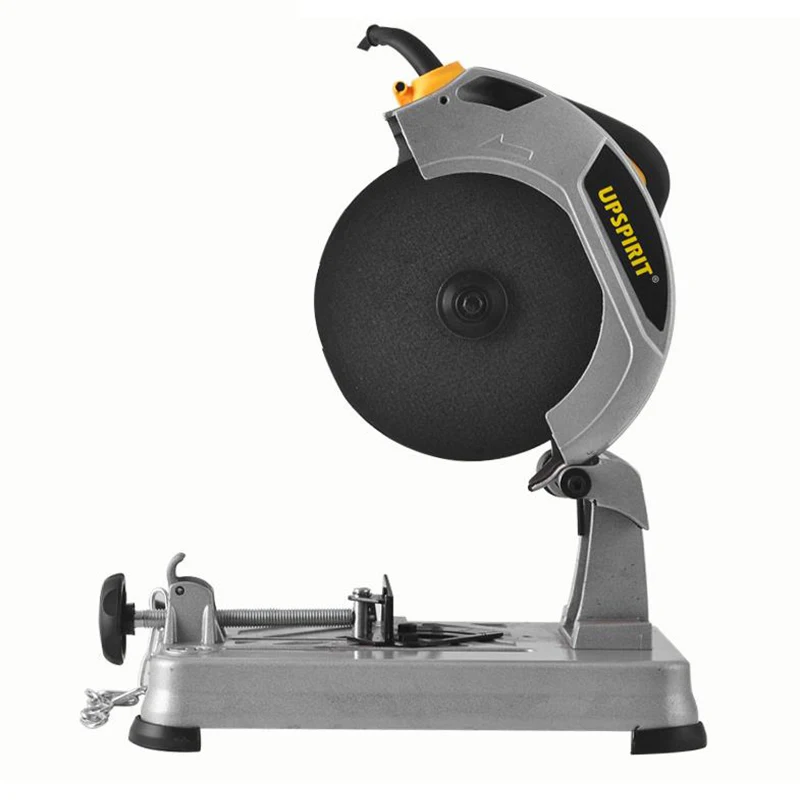 1200W 185mm 45° Cutting Saw  Metal Profile Cutting Machine Desktop Aluminum Material Steel Wood Power Tool Small Bench Saw