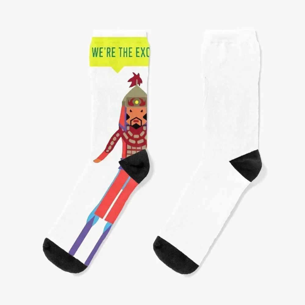 

Crash Course Mongols We&x27;re the Exception Classic Socks christmass gift winter japanese fashion essential Socks Girl Men's