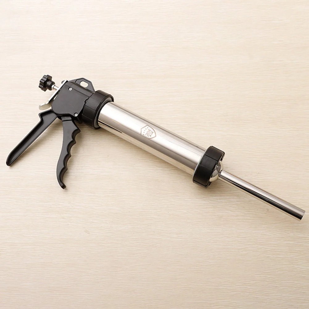 B60AManual Sausage Meat Fillers Machine for Sausage Meat Stuffer Filler Hand Operated Sausage Machines Funnel Nozzle