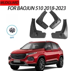 Car Mud Flaps For Baojun 510 Chevrolet Groove 2018~2023 2022 Accessories Front Wheel MudFlap Fender Mud Guards Splash Mudguards