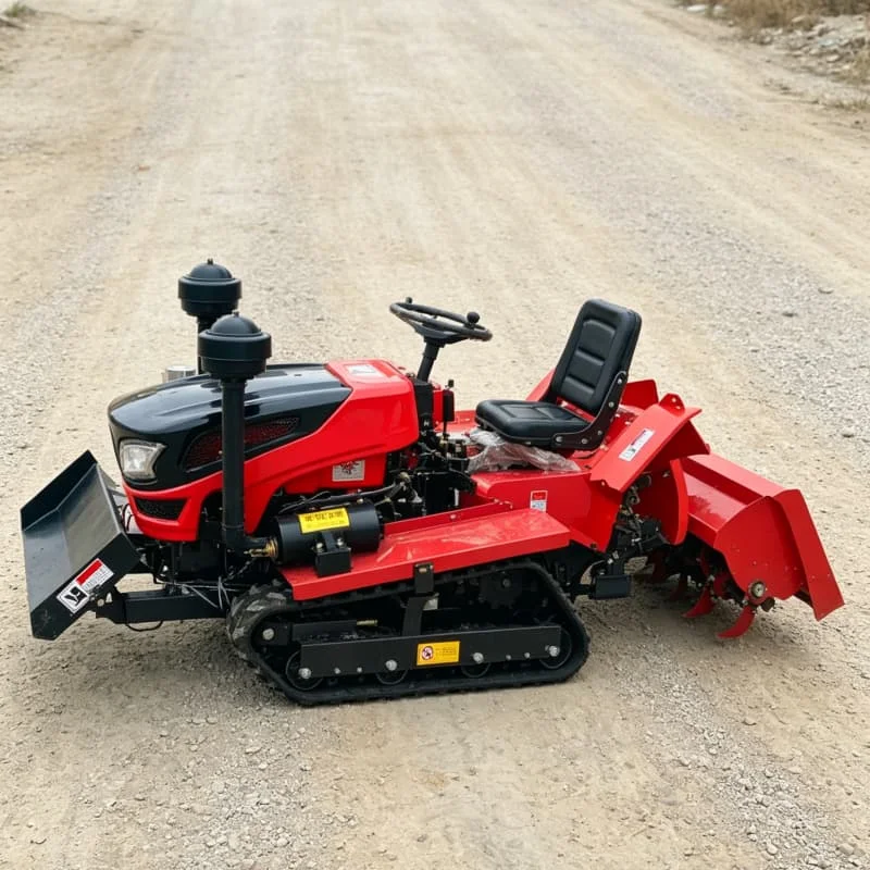 

Customized Industry Top 1 Agricultural Rotary Cultivation Equipment, Bestselling Reinforced Crawler Farm Cultivator Tractor