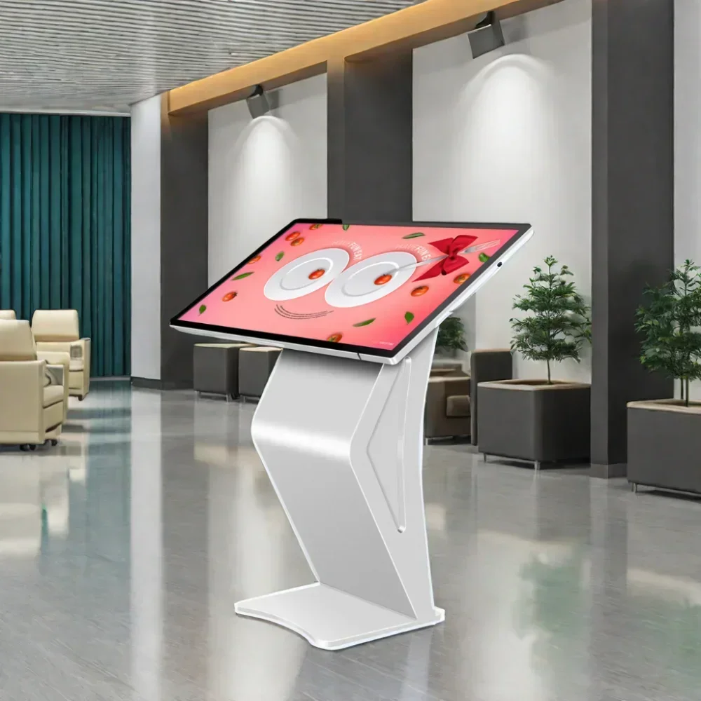 1080p 32"43"55" interaktiver Bodenständer Android Kiosk Touchscreen-Display