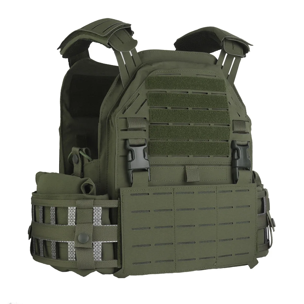 Kamizelka taktyczna LG4 Plate Carrier Outdoor Hunting Airsoft kamizelka ochronna cięcie laserowe modułowy system izolacji termicznej MOLEE