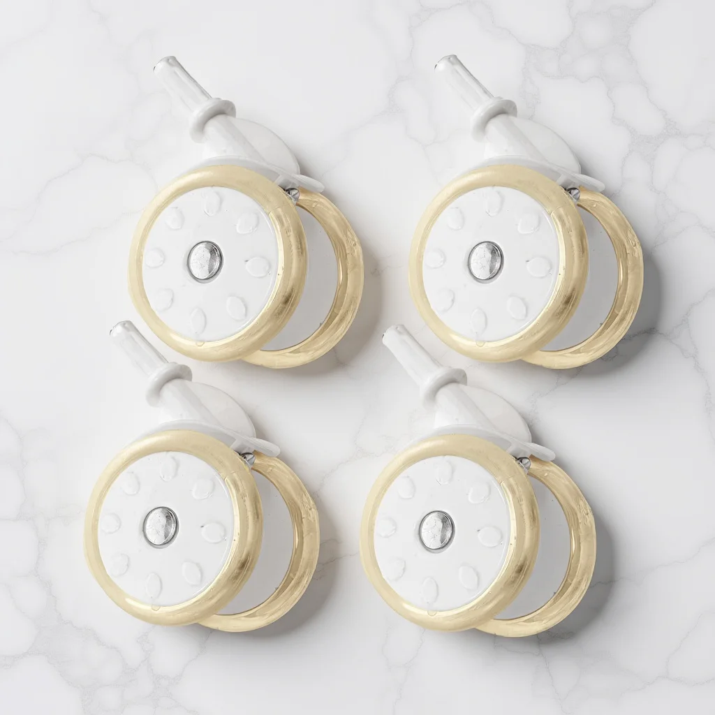 

Replacement Wheels for Walkers 4pcs Baby Stroller Casters Universal to Walk Wheel Drive Walker Furniture Caster