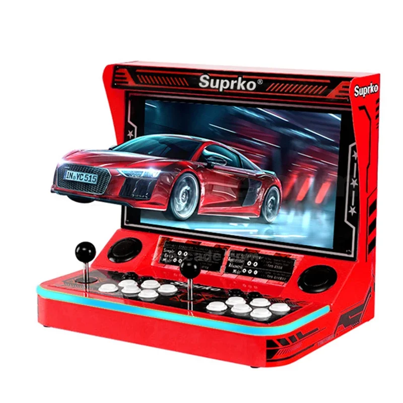 17.3 inches Coin Operated Games Machine 720P HD Screen Mini Arcade 3D WiFi Box 1P-4P Video Console