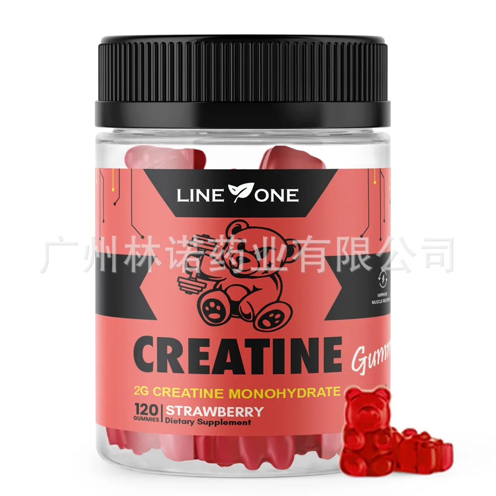 

Creatine Monohydrate Gummy|Fitness Support,Strawberry Fla vor