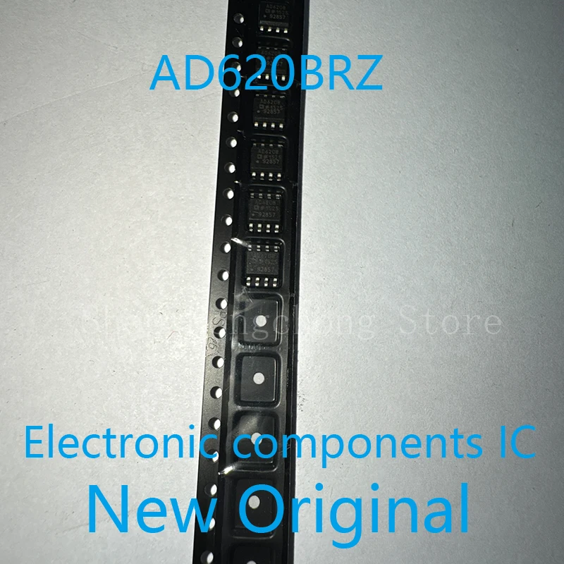 New Original AD620BRZ-R7 AD620BRZ AD620 Instrumentation Amplifiers 98W COST,LOW POWER IN AMP 1PCS