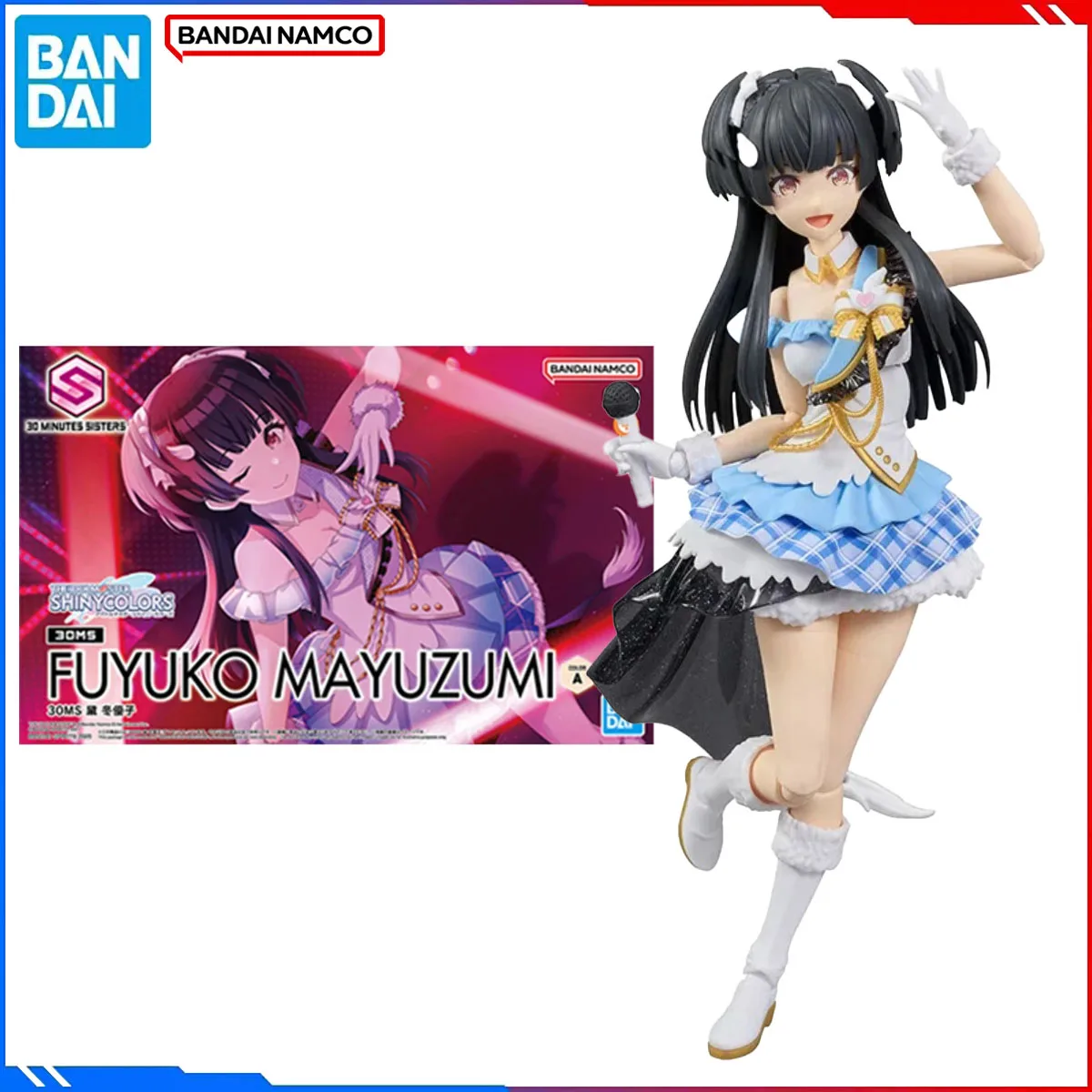 

Подлинная Bandai, оригинальная фигурка THE IDOLM @ STER SHINY COLORS, наборы моделей 30MS 1/12, аниме-фигурки Fuyuko Mayuzumi, экшн-модель, игрушки