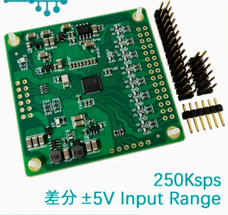 

AD7175-8 24Bit 250Ksps 8-channel Differential/16 Channel Single Ended ADC Module ± 2.5V