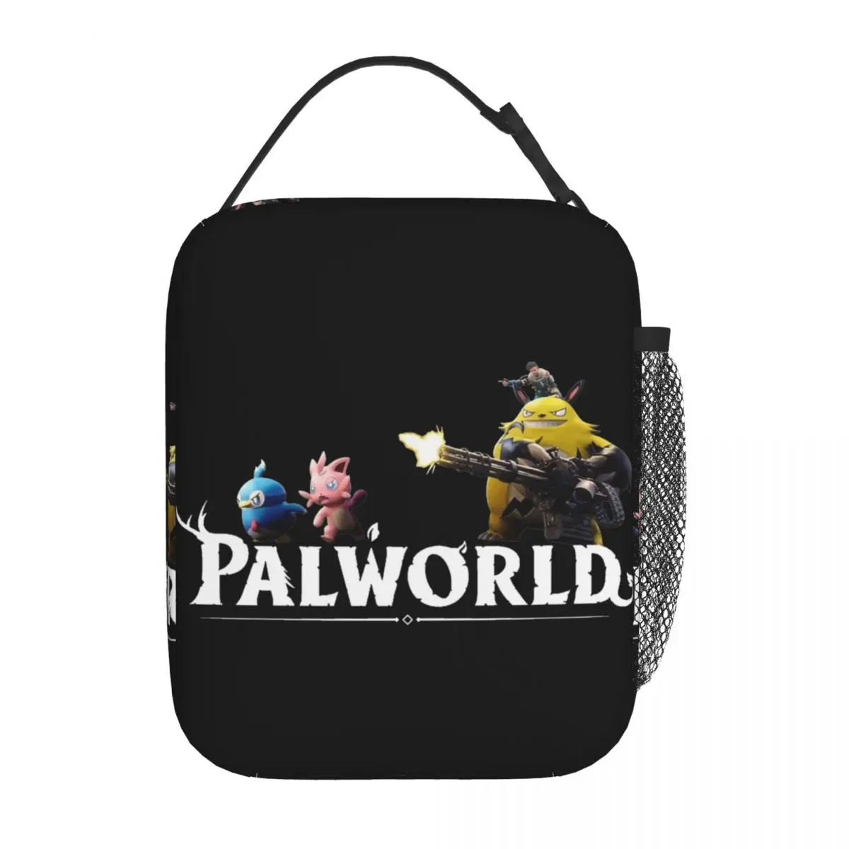 Palworld Games Pals Insulated Lunch Tote Bag For School Action Adventure Food Storage Bag Leakproof Thermal Cooler Bento Box