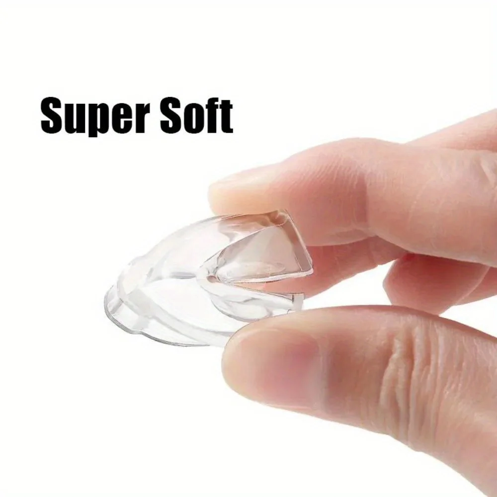 4 Stück transparente Silikon-Eckenschutz für Aquarien – klebefreie, kollisionssichere Aquarienschutzvorrichtungen, flexibel und langlebig für sicheren Halt – Detail 2