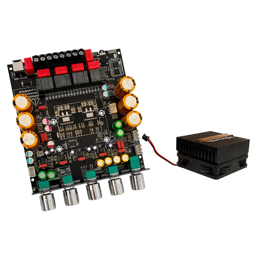 ZK-APTX3 Qualcomm BT Verstärkerplatine 2.1 Kanal 300W+300W+600W Verstärkerchip TPA3255 für Audioverstärkung – Detail 1