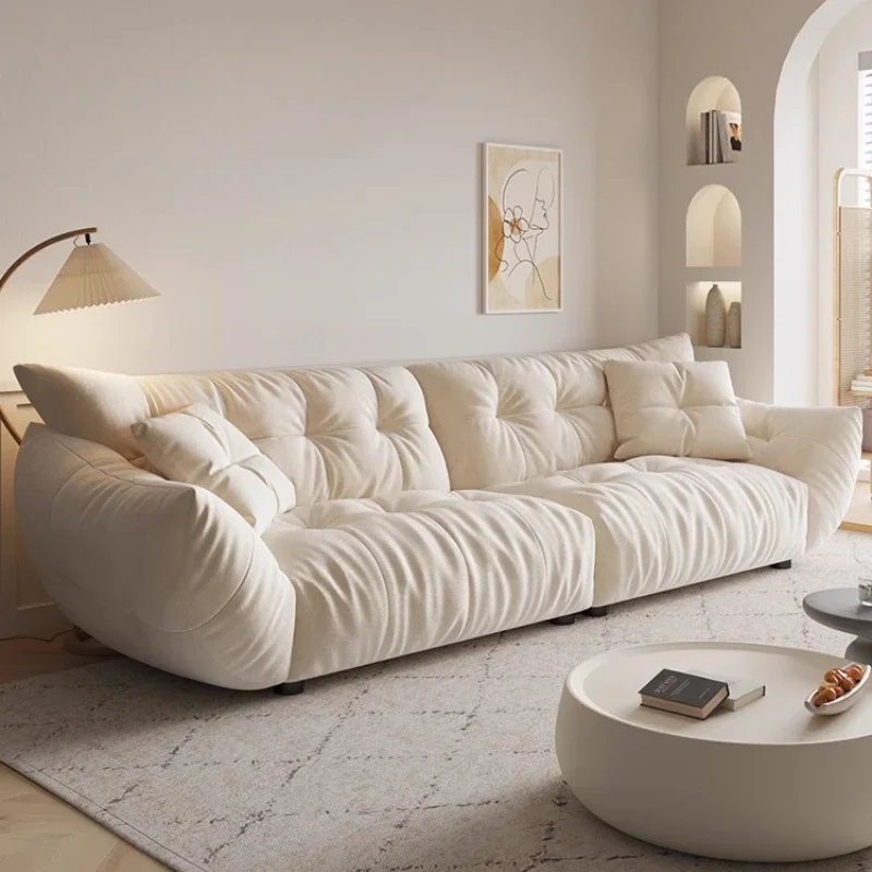 

Дизайнерский диван в современном стиле, скандинавский дизайнерский диван на белом этаже для гостиной, гостиной, дома, Divani Per Soggiorno, мебель для дома