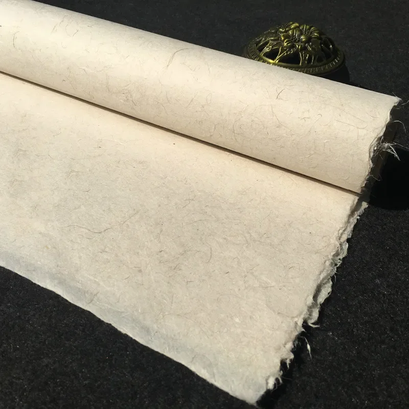 10sheets Half Ripe Xuan Paper Chinese Mulberry Paper Handmade Natural Color Calligraphy Painting Fiber Rice Paper Rijstpapier