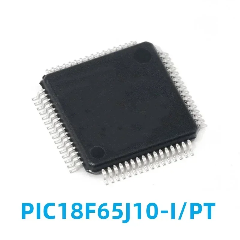 1PCS NEW PIC18F65J10-I/PT PIC18F65J10 QFP64 Microcontroller Chip IC