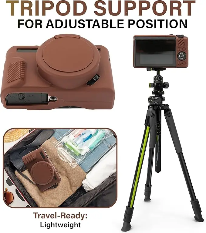 For Canon Powershot G7X Mark II G7X2 Case Soft Protective Cover silicone cover Camera Bag