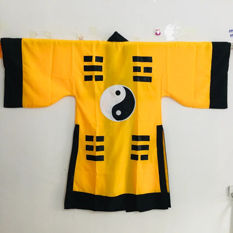 loween Performance Gown Tai Chi Stage Costume Set Long Robe Eight Triams Clothing Traditional Chinese Ethnic Faion