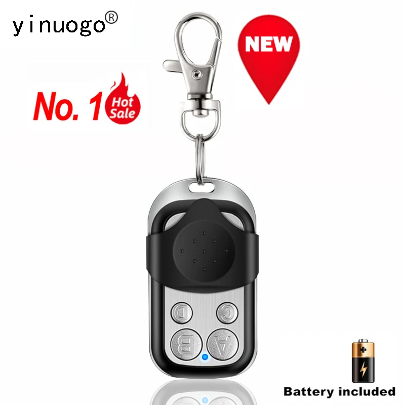 ناسخ ريموت كنترول لباب المرآب DOORMATIC 433 ميجا هرتز رمز ثابت لمبتدئين EURO AZ-433