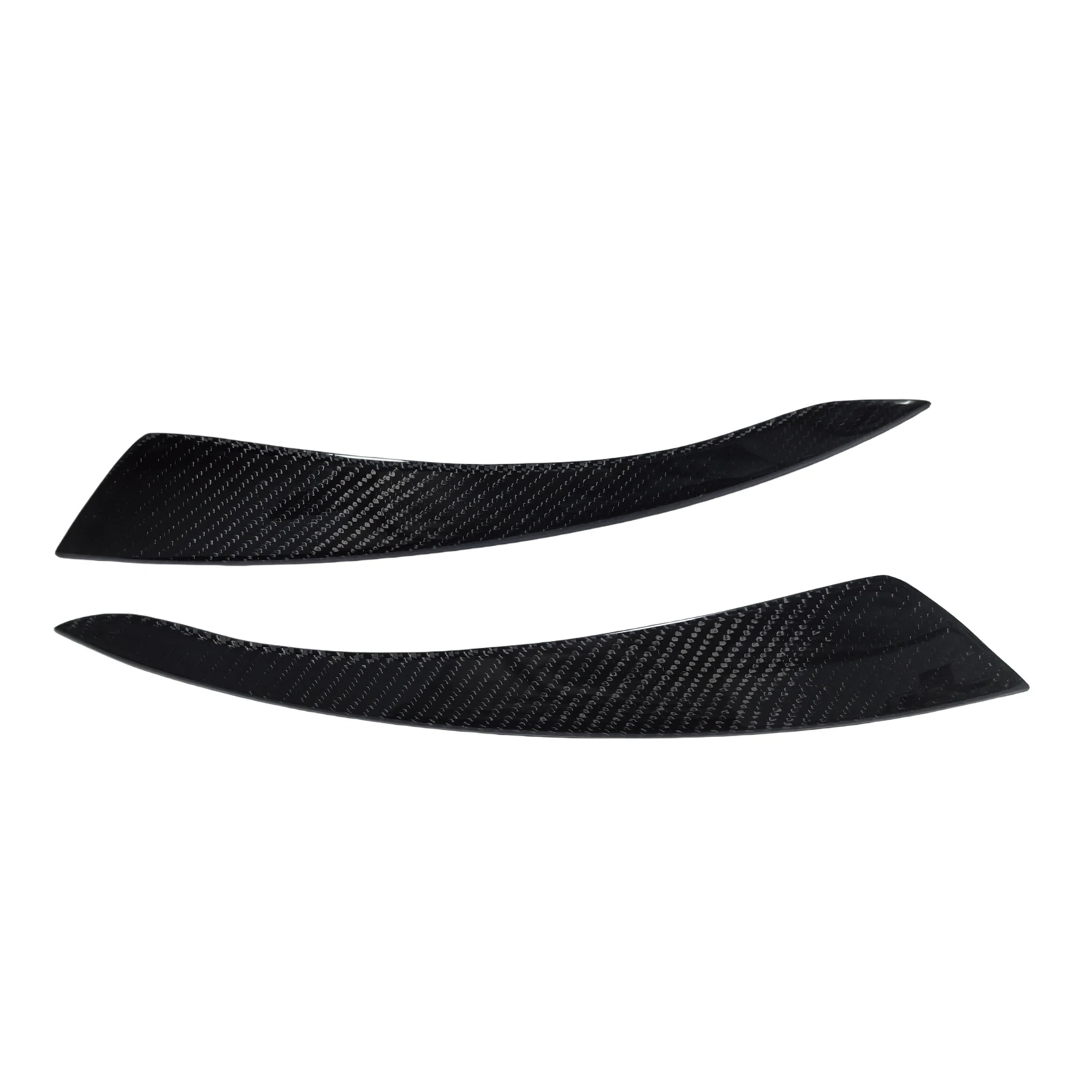 Carbon Fiber Car Front Head Light Lamp Cover Brow Headlight Eyebrow Headlamp Eyelid Trim For Infiniti G35 Coupe 2003-2006 2-Door