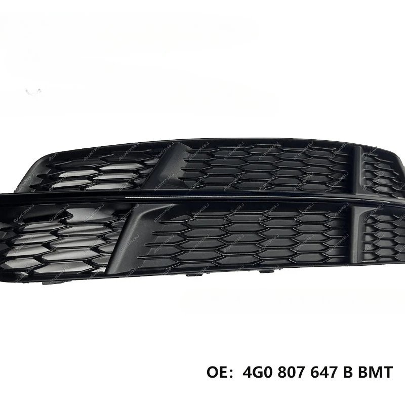 

Подходит для спортивной модели нижней средней сетки Adu A6L C7, полностью черная, нижняя сетчатая решетка противотуманных фар 4G0807647BBMT