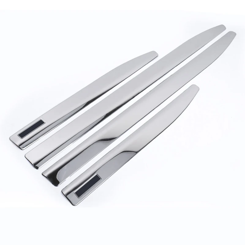 Stainless Steel Car Door Protection Bar Decoration For Nissan Patrol Y62 2010-2021 2020 Exterior Upgraded Accessories Body Kit