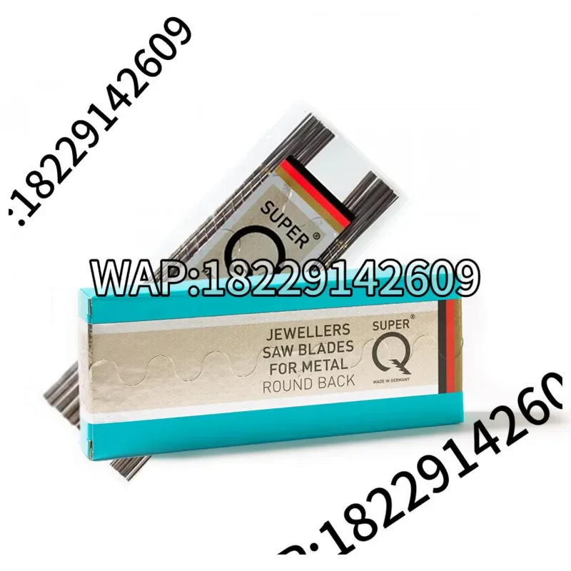 Germany SUPER Q PREMIUM LINE Jewelry Saw Blades, 12 Blades per Bundle, Metal Cutting Sawblades