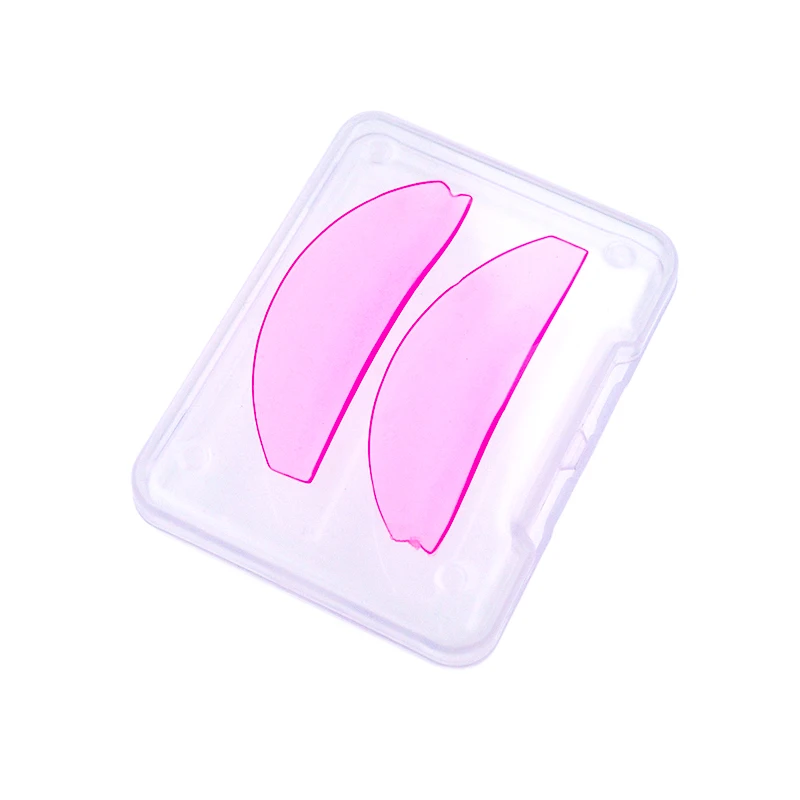 9 Farben Ultradünne Silikon-Wimpernperm-Pads Wimpernstäbchen Schutzschilde 3D-Wimpernformer Zubehör Applikator Make-up-Tool