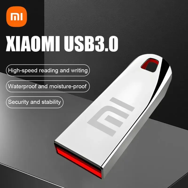 샤오미 USB 3.0 플래시 드라이브, 고속 펜 드라이브, 금속 방수, 512GB TYPE-C 메모리, USB 스틱, 스마트 홈, 2TB, 1TB