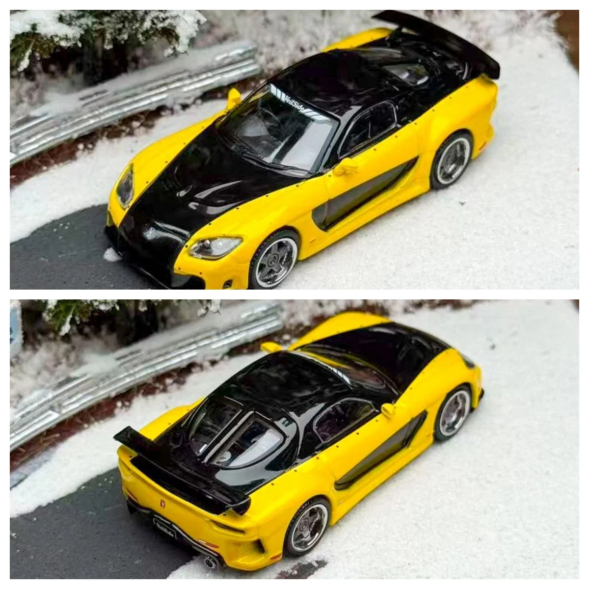 Tarmac Works 1:64 RX-7 VeilSide Fortune7 alloy car model Diecast Collection