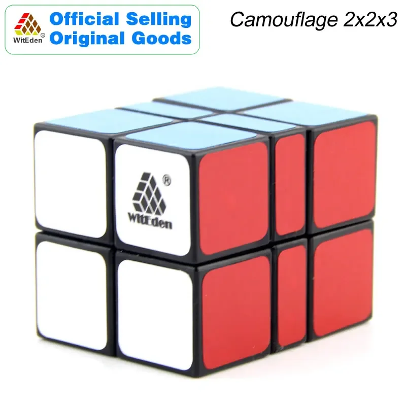 WitEden Camouflage 2x2x3 Magic Cube V1 223 224 Cubo Magico Professional Speed Neo Cube Puzzle Kostka Antistress Toys For Boy