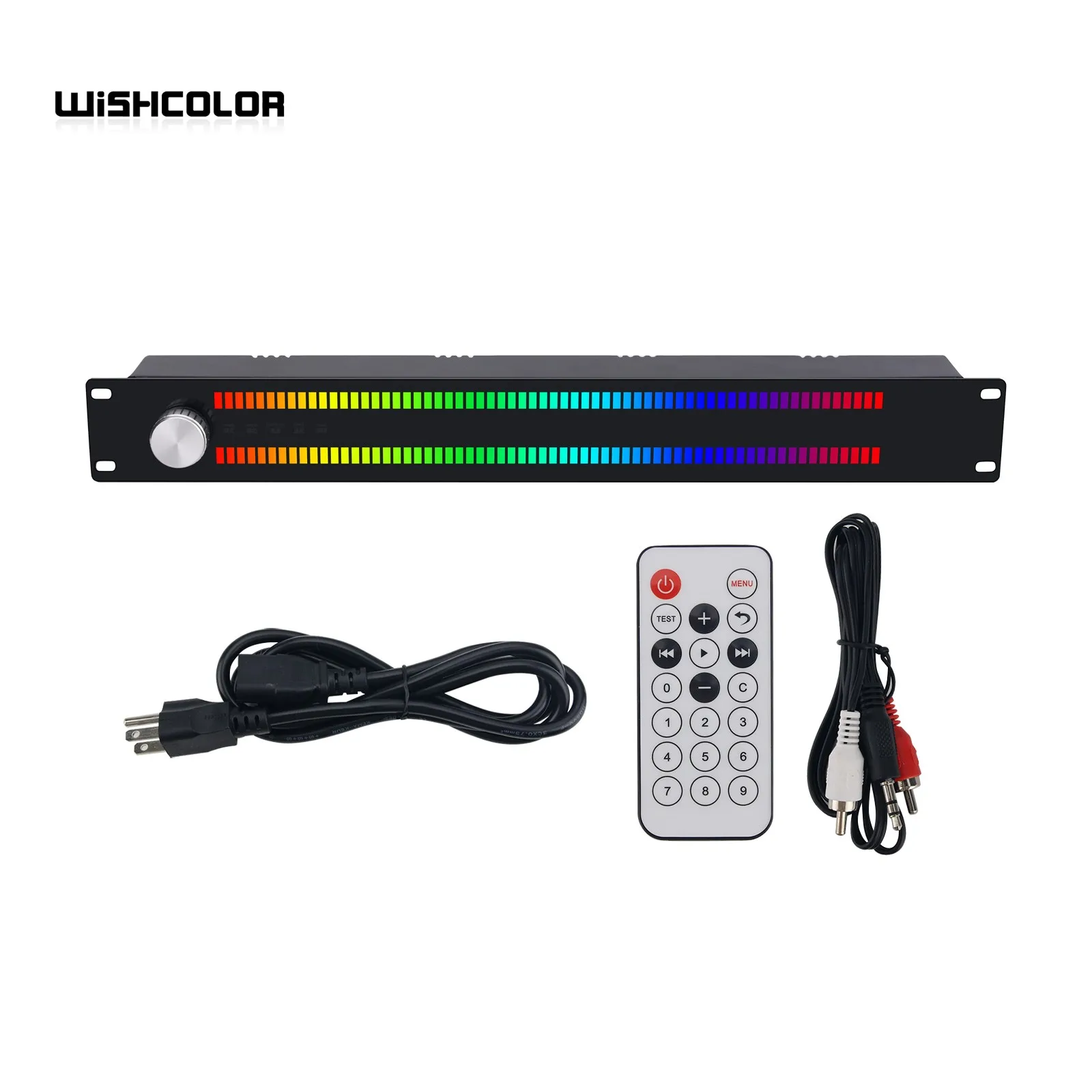 wishcolor-led64x2-128-led-music-spectrum-display-rhythm-light-vu-meter-supports-voice-control-and-wired-input