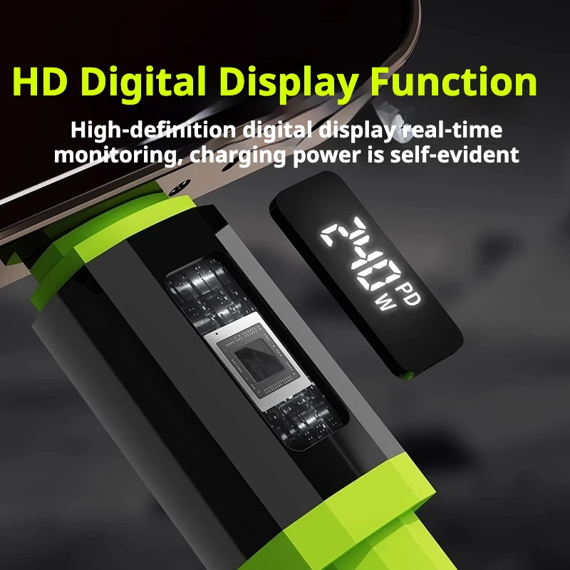 

3m/0.3m/1m/2m 240W Fast Charging USB to Type-C Cable, Type-C to Type-C Data Cable, Compatible with Huawei, Xiaomi, Samsung, OPPO