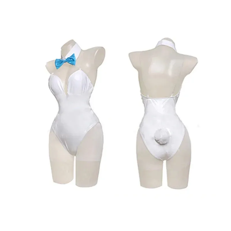 Anime Blue Archive Asuna Ichinose Murokasa Akane Bunny Girl Costume Women Sexy Cosplay Suit White Blue Jumpsuits Party Uniform