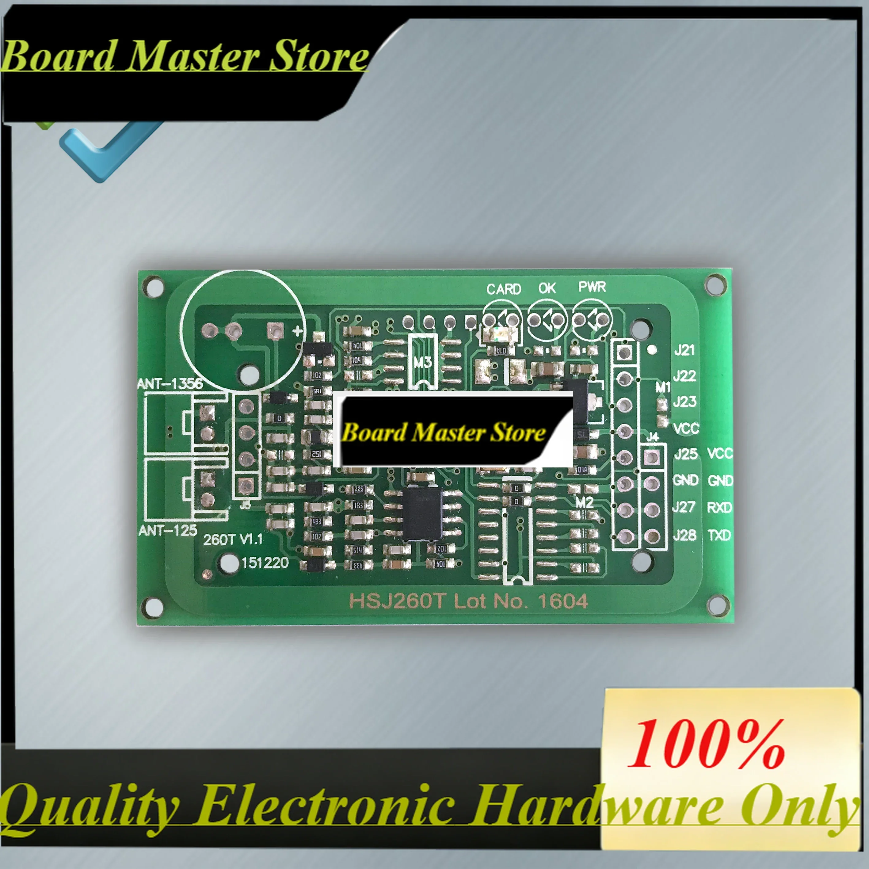 BoMasMHsj260t Dual Frequency Card Reading Module RFID Module Card Swiping High And Low Frequency Induction
