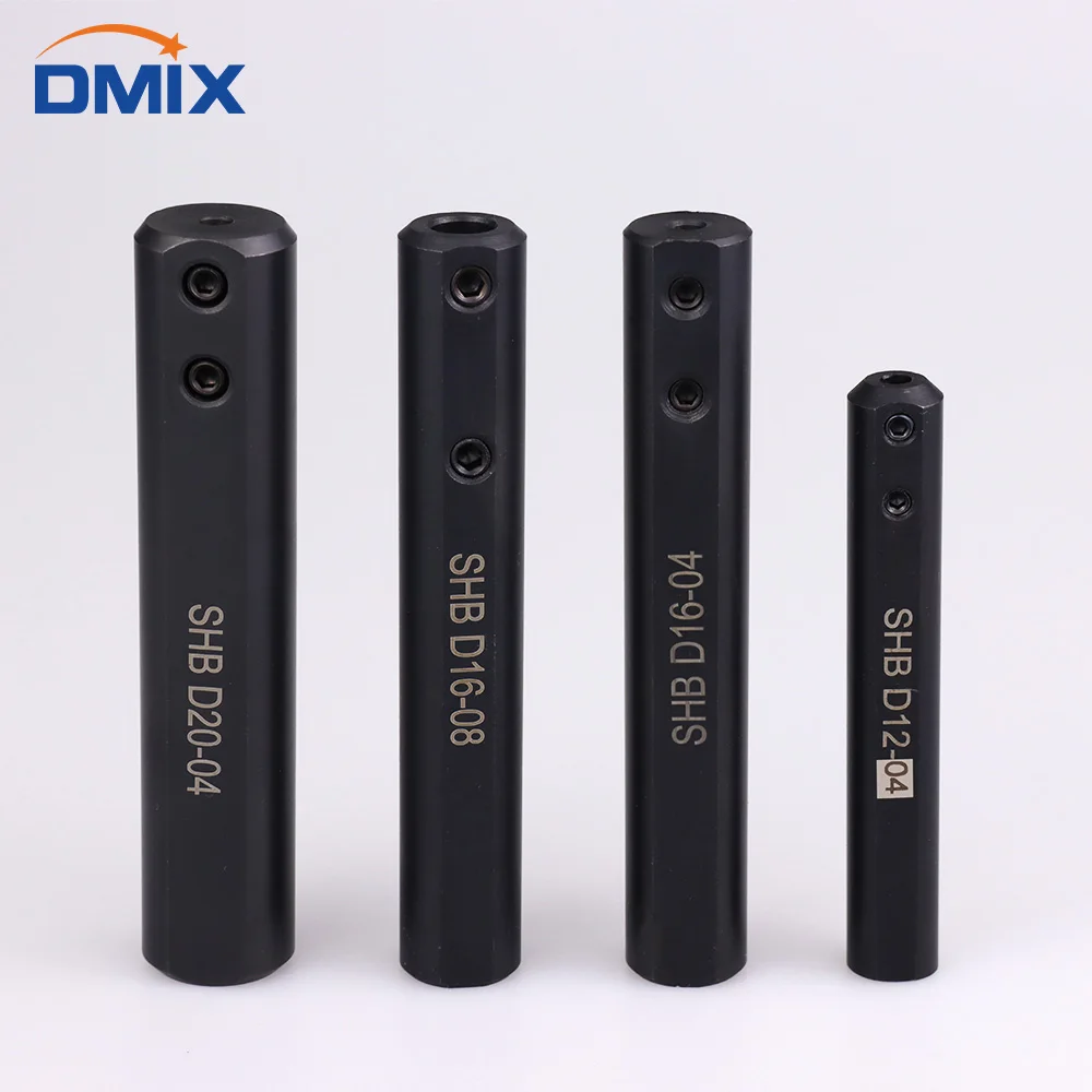 

DMIX SHB small Tungsten steel boring tool holder small diameter holder cutting bracket For MTR MIR MGR MFR MXR MKR MUR (1 pcs))