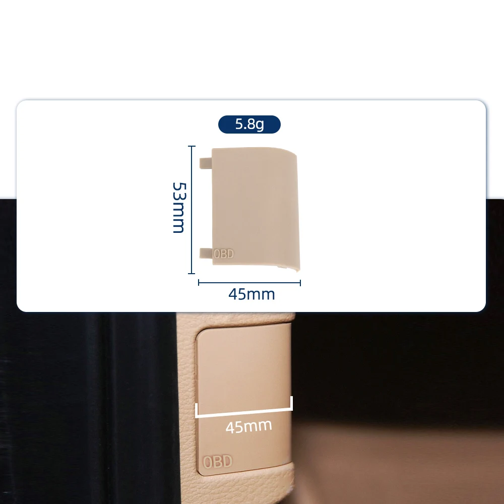 

Заглушка диагностического интерфейса, внутренняя панель автомобиля, крышка OBD для BMW 7, класса E66 2001-2008 51439111661