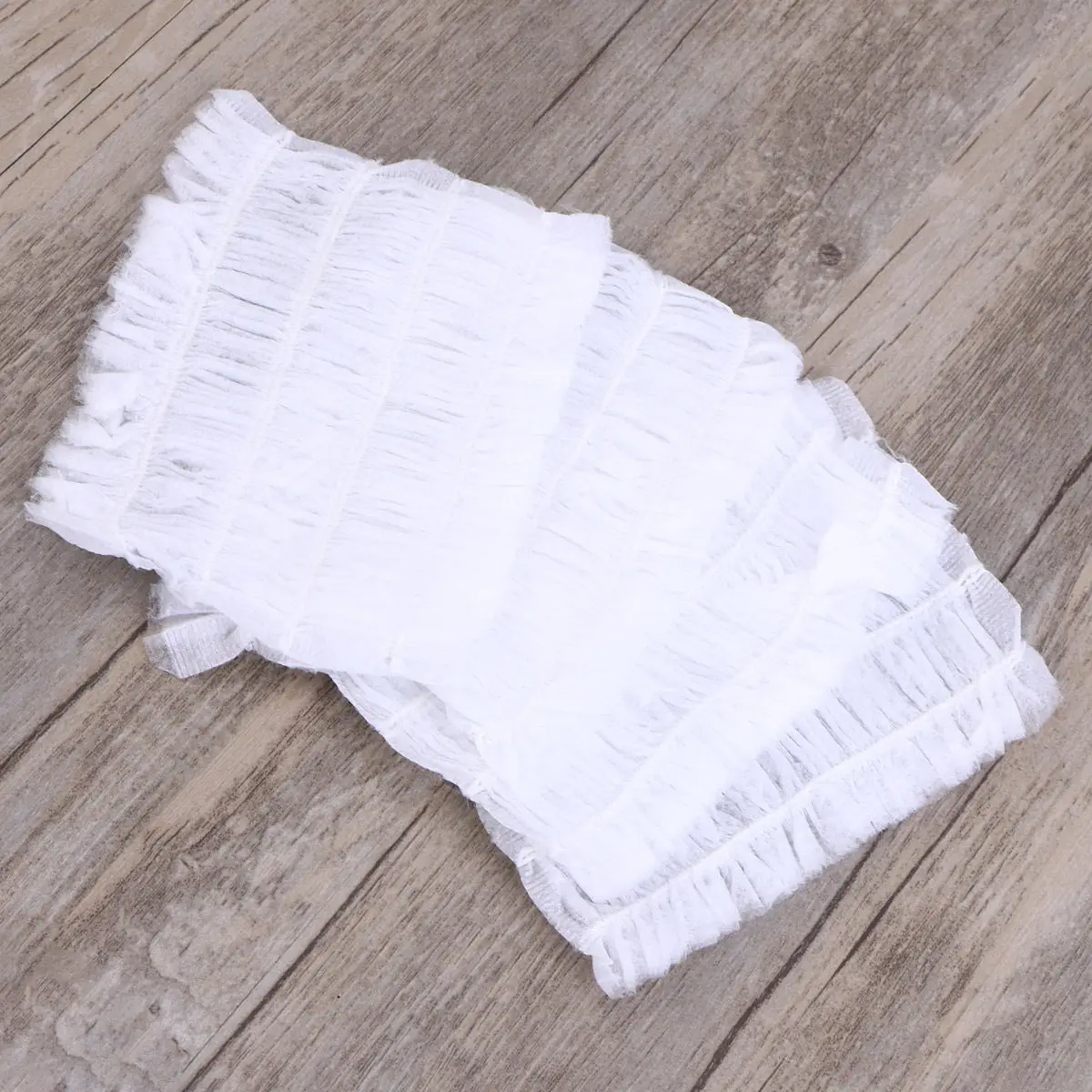 

200 шт. одноразовых нетканых эластичных повязок для волос для спа-процедур и макияжа, гипоаллергенные, легкие, с надежной фиксацией