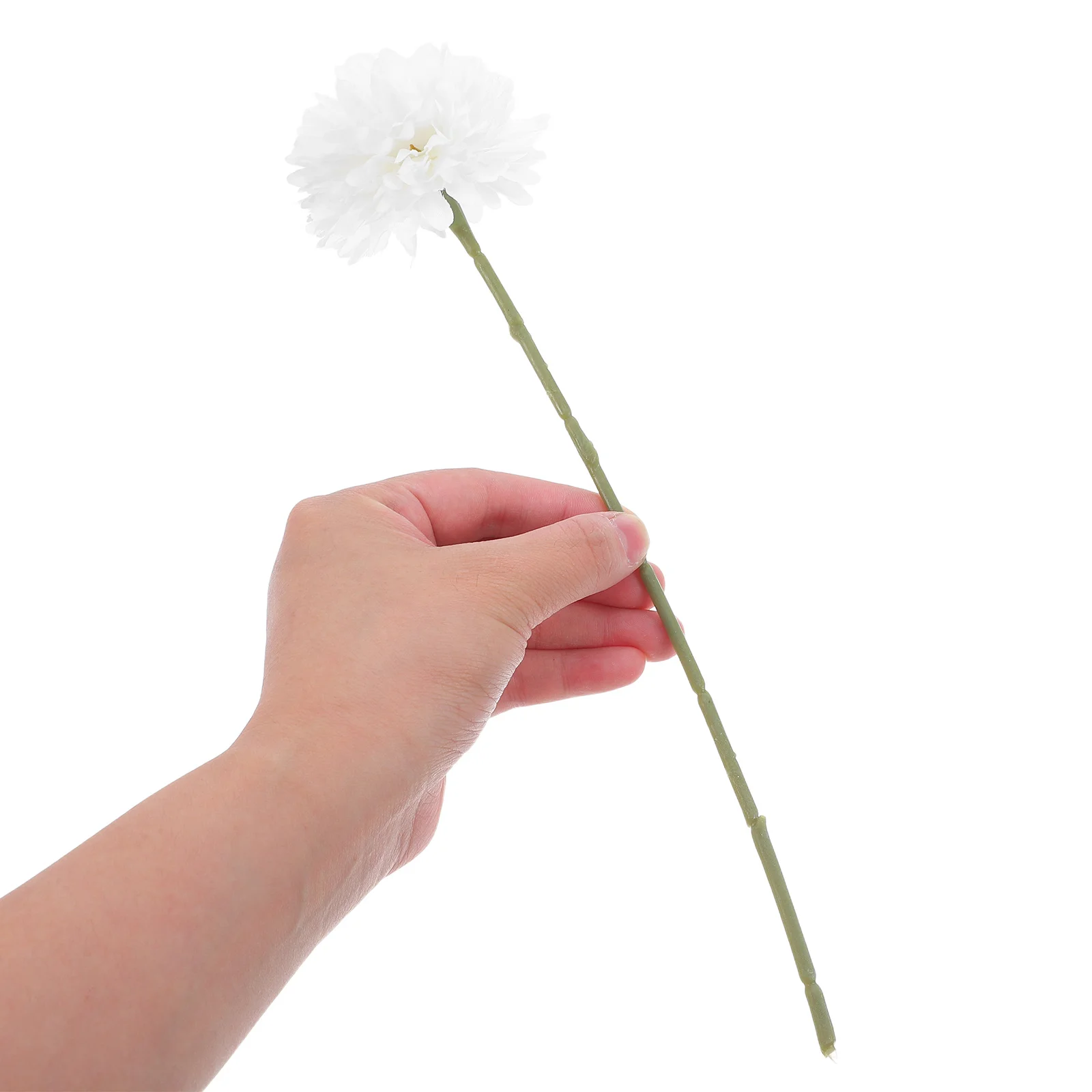 

10Pcs Artificial Chrysanthemum Ball Flowers Realistic Faux Stems for Home Office Wedding Party DIY Floral Arrangements