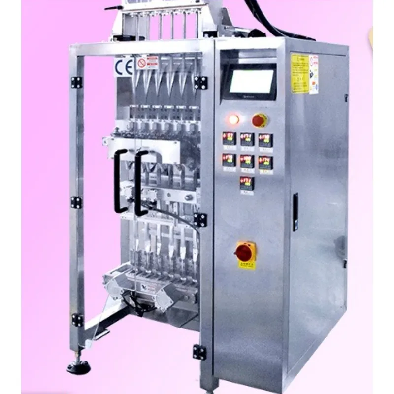Back sealing machine, rounded corner concentrated pomegranate juice packaging machine