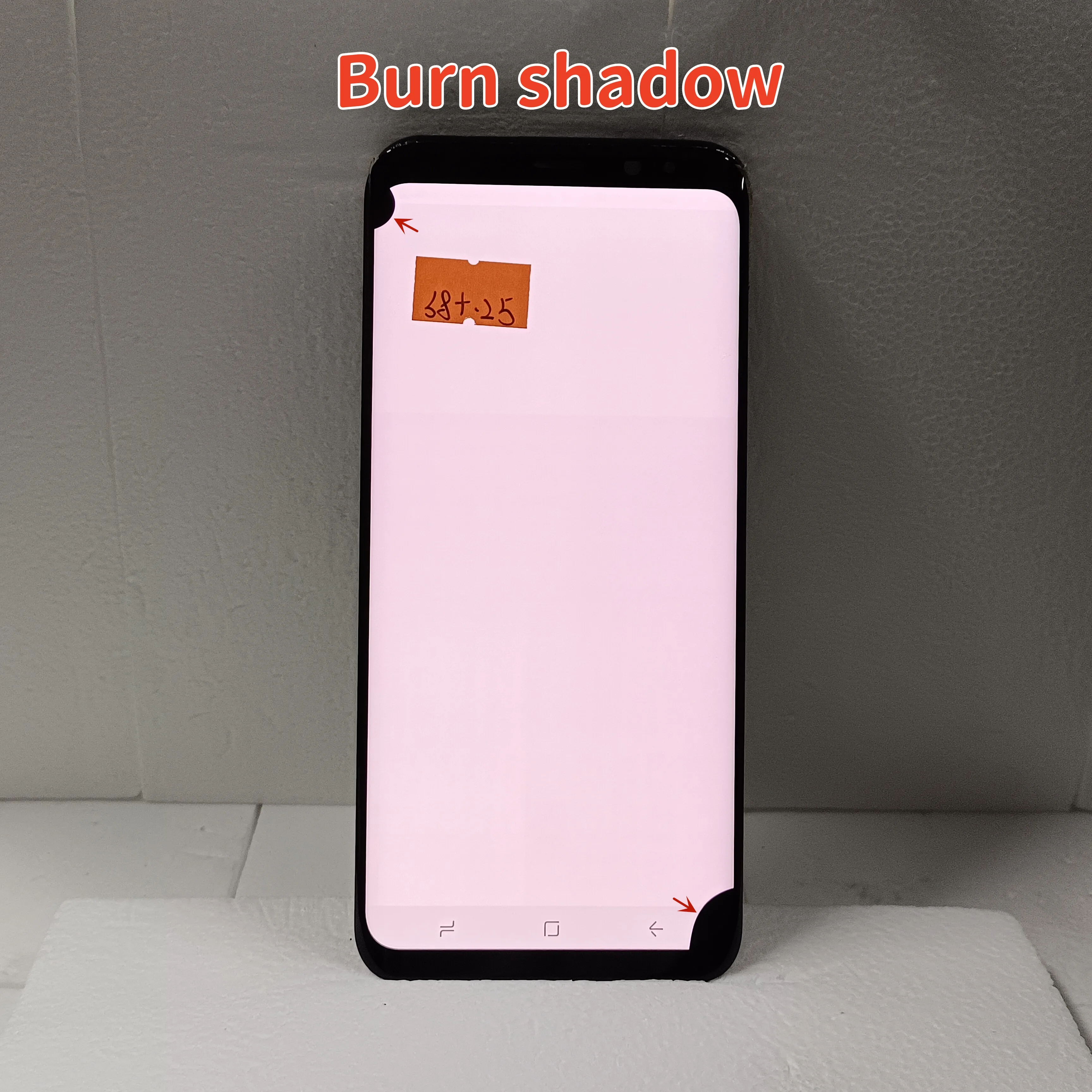 AMOLED For Samsung Galaxy S8 Plus Lcd G955 G955f G955fd With Burn Shadow LCD For S8+ G955n G955u Display Screen Digitizer