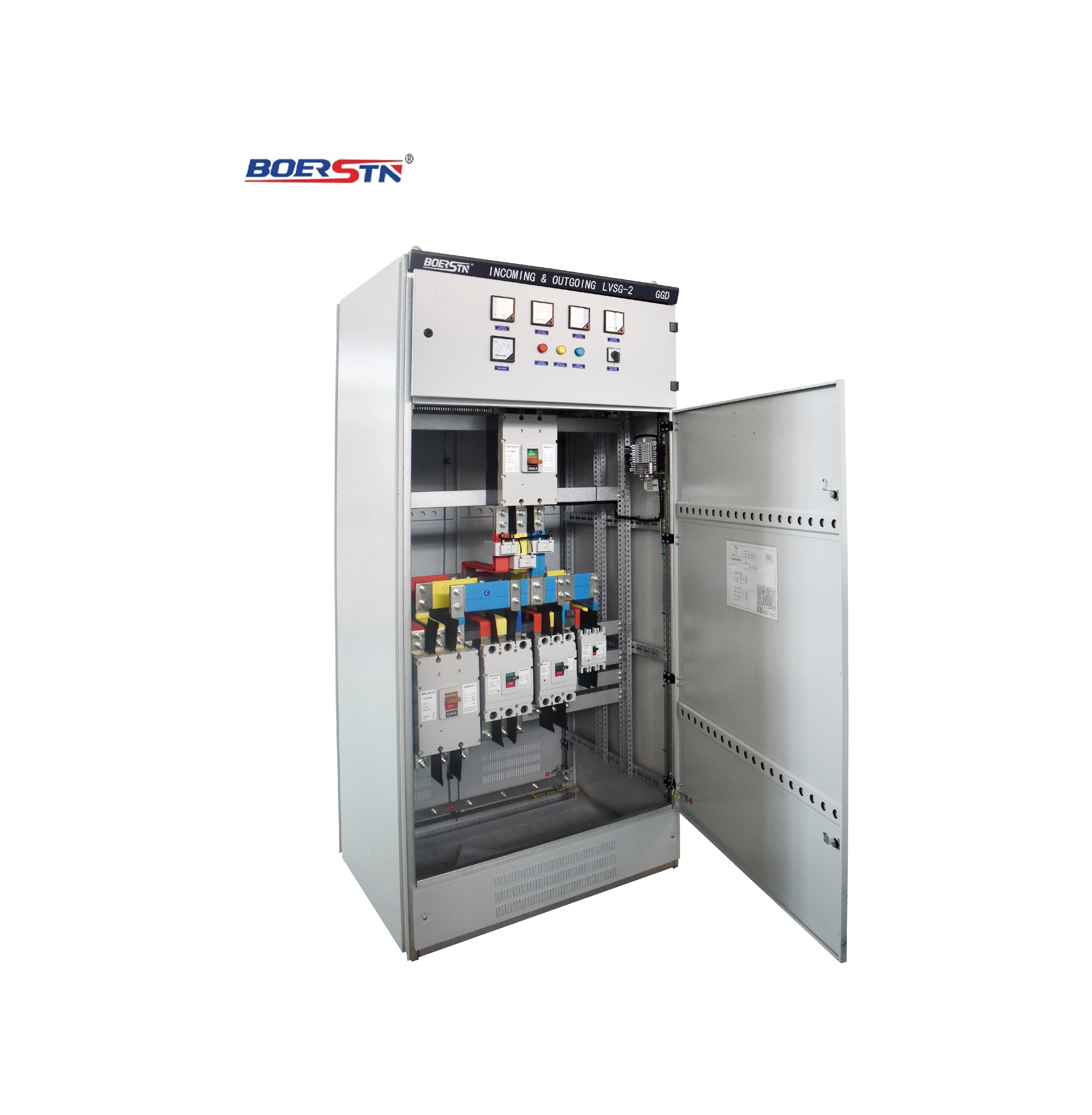 Switchboard Distribusi Daya Utama Listrik Tegangan Rendah Tipe GGD Panel Papan MCCB ACB