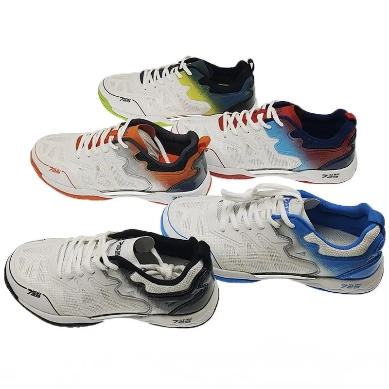 Zapatillas de tenis de mesa para hombre y mujer, zapatos deportivos profesionales, zapatos de tenis de entrenamiento de competición, zapatos de bádminton absorbentes de golpes