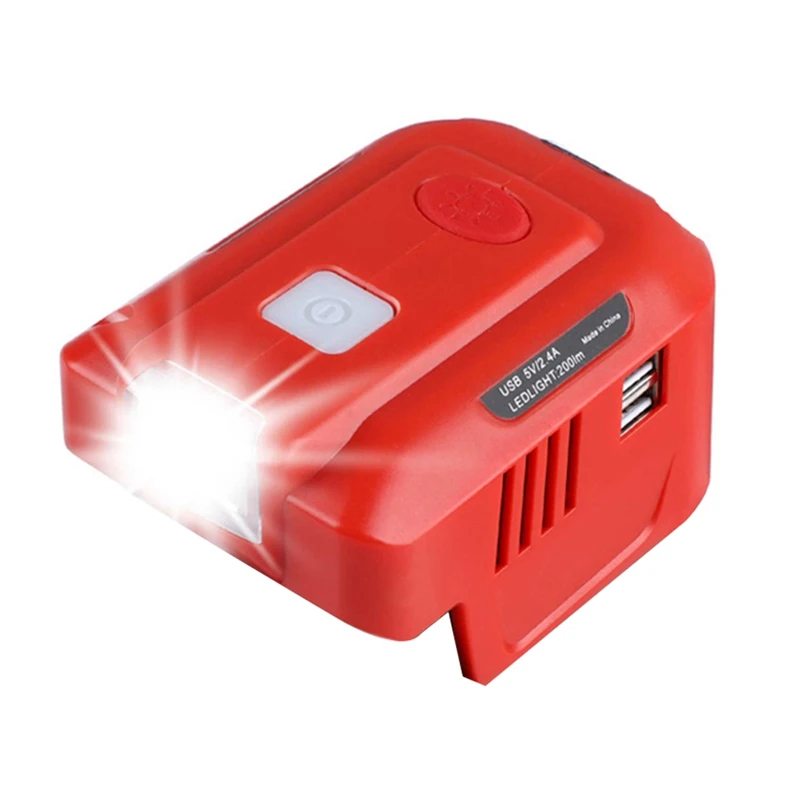 

150W Power Supply Inverter Adapter With LED Light For 18V Lithium Battery Portable Generator 18V DC To 220V EU Plug