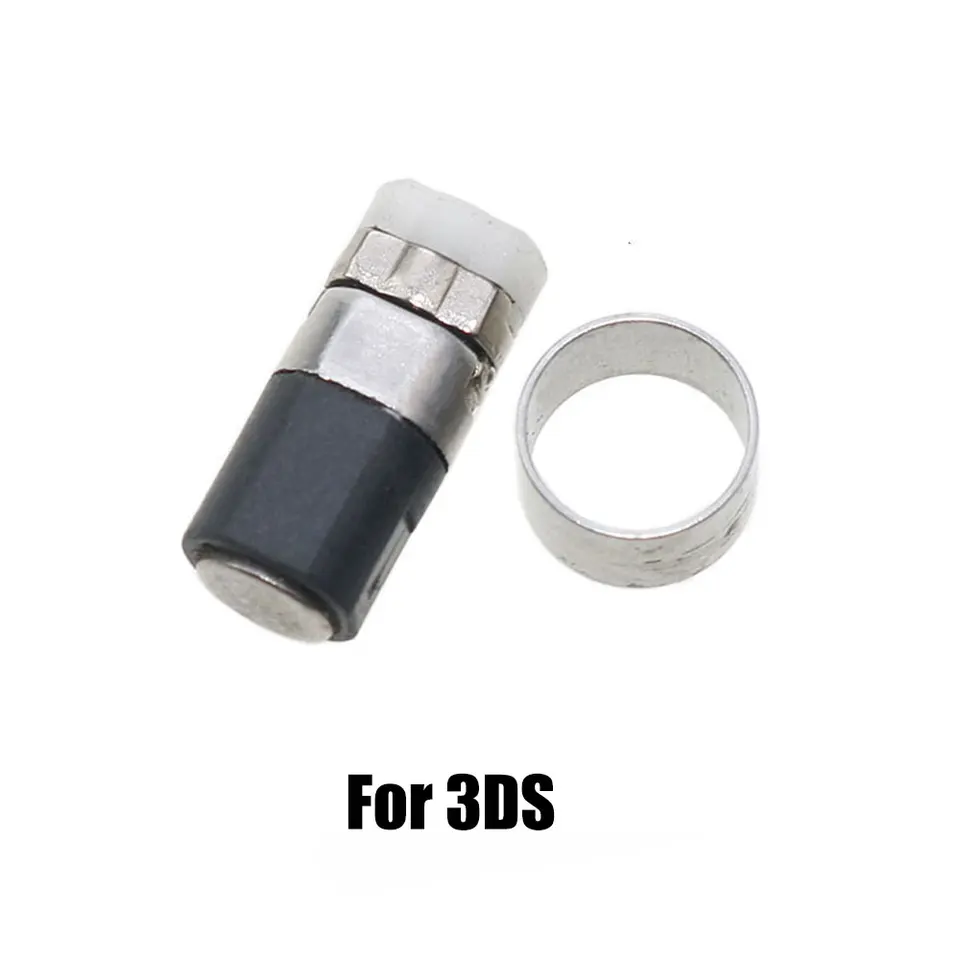 Eje giratorio de repuesto de metal para consolas GBA SP, DS Lite, NDSL, NDSi, XL, LL, para reparación de 3DS XL, LL, New 3DSXL 3