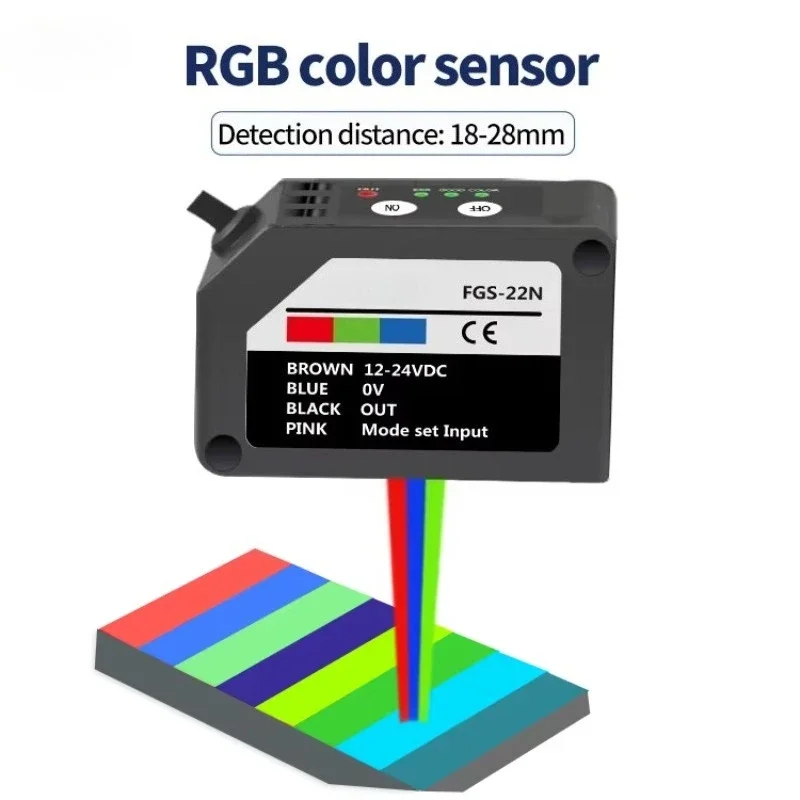 High-Precision Optical Color Sensor Electro-ocular Anti-Shake Correction for Accurate Color Recognition