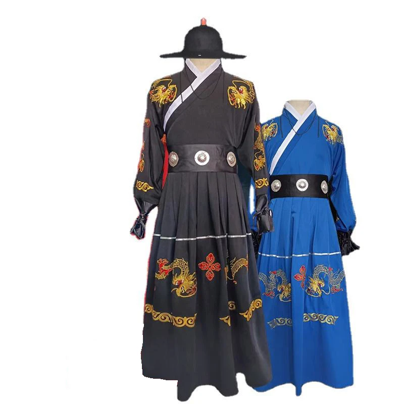 

Ming Dynasty Film TV Ancient Costume Male Flying Fish Royal Guards Outfit Python Robe Warrior Hanfu Performance Clothing