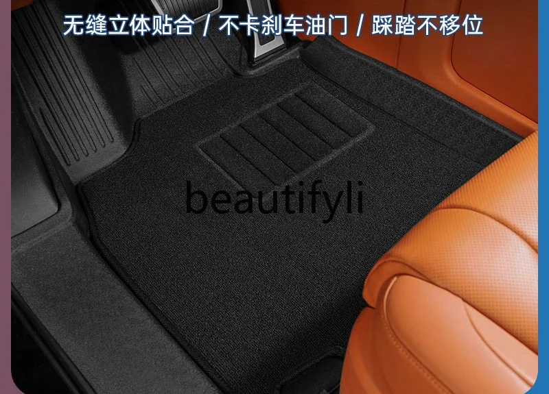 Foot pad tpe fully enclosed M9 six-seat special car interior accessories modified accessories