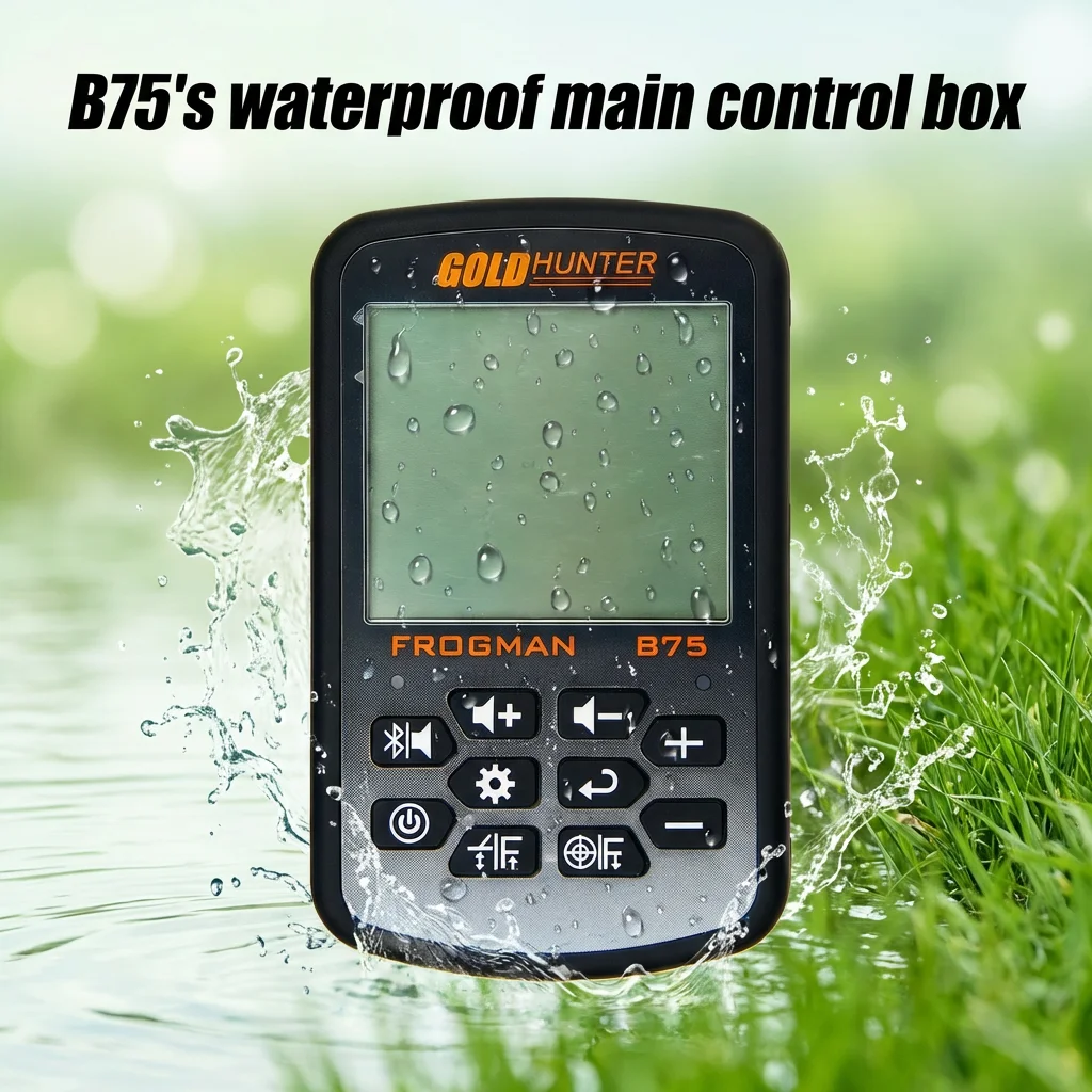 Metal Detector Accessories Original Control Unit for Gold Hunter B75 Gold Detector