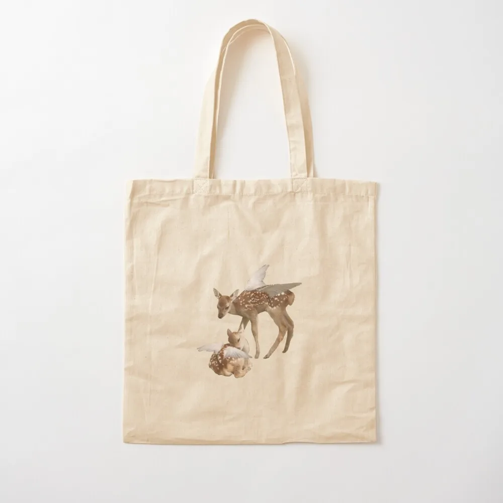 

angel deer Tote Bag reusable shopping bags Canvas shoulder bag Canvas Canvas Tote Bag