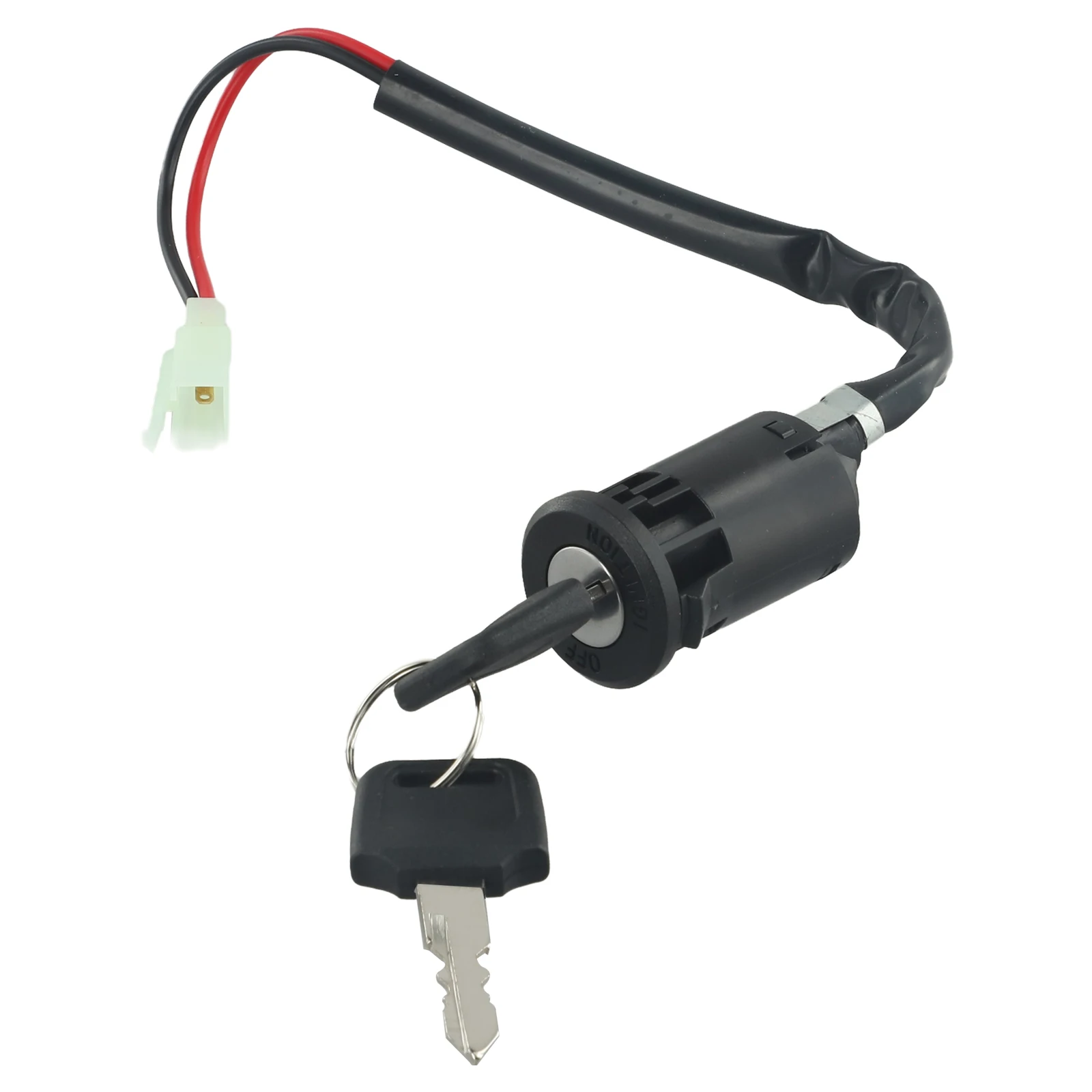 High Quality Electric Motorcycle Two Wire Electric Door Locks Ignition Key Switch 2 Wire Position For E-Bike Lock+Key